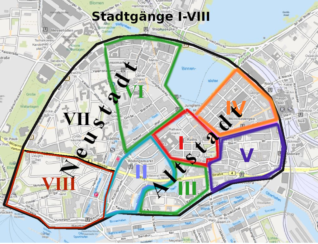 Alle Stadtgänge